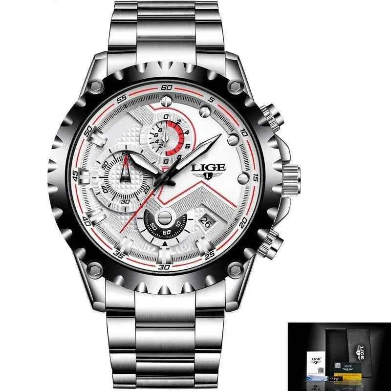 Business Simple Watch SCWTY41 Luxury Blue Stainless Steel Quartz