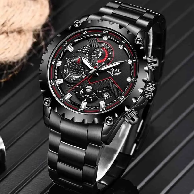 Business Simple Watch SCWTY41 Luxury Blue Stainless Steel Quartz