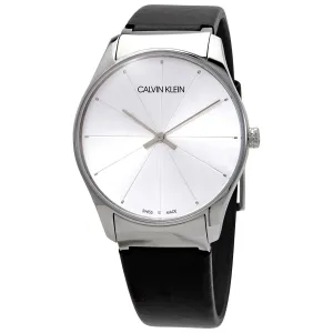Calvin Klein Classic Quartz Silver Dial Ladies Watch K4D211C6
