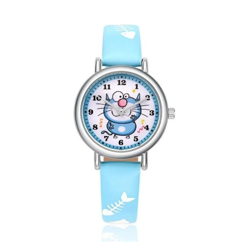 Cartoon Kitten Quartz Watch