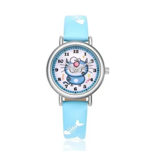 Cartoon Kitten Quartz Watch