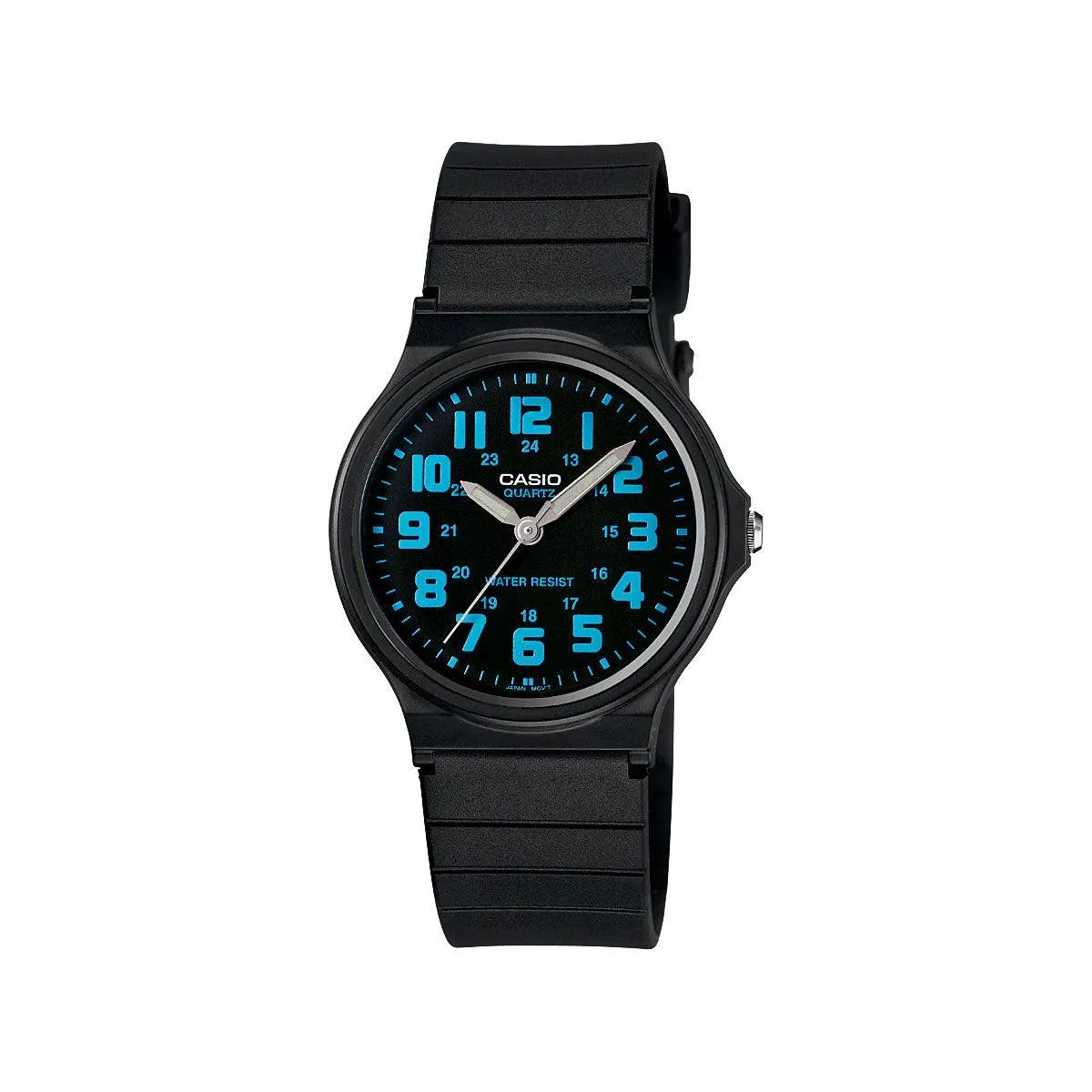 Casio Black / Blue Analogue Watch - MQ71-2B