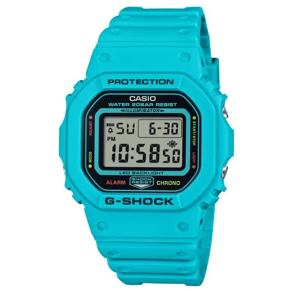 Casio G-Shock Digital Watch DW5600EP-2 Blue