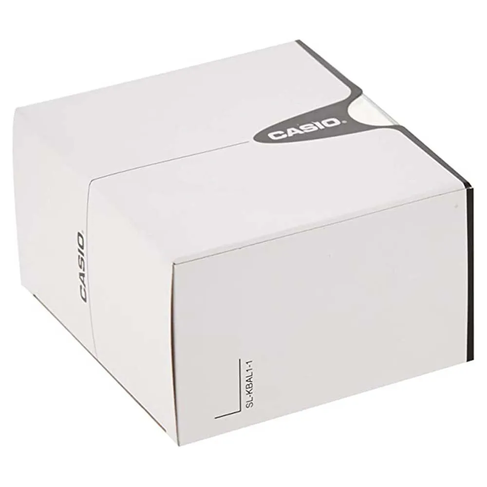 Casio Women's White Dial Brown Leather Band Japanese Quartz Watch - LTP-1094Q-7B9RDF