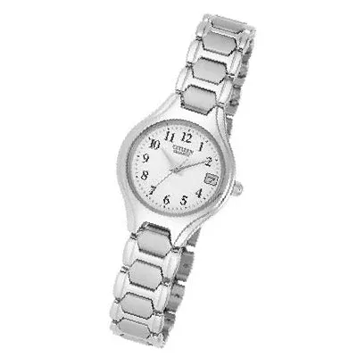 Citizen Quartz  Watch with White Round Dial