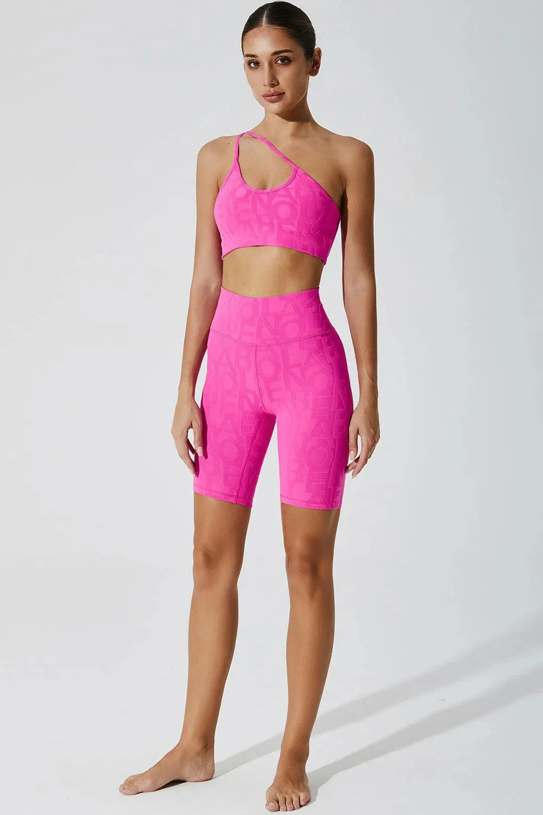 Classic 5" F'Onte Bikershort 3D - Dark Pink Purple