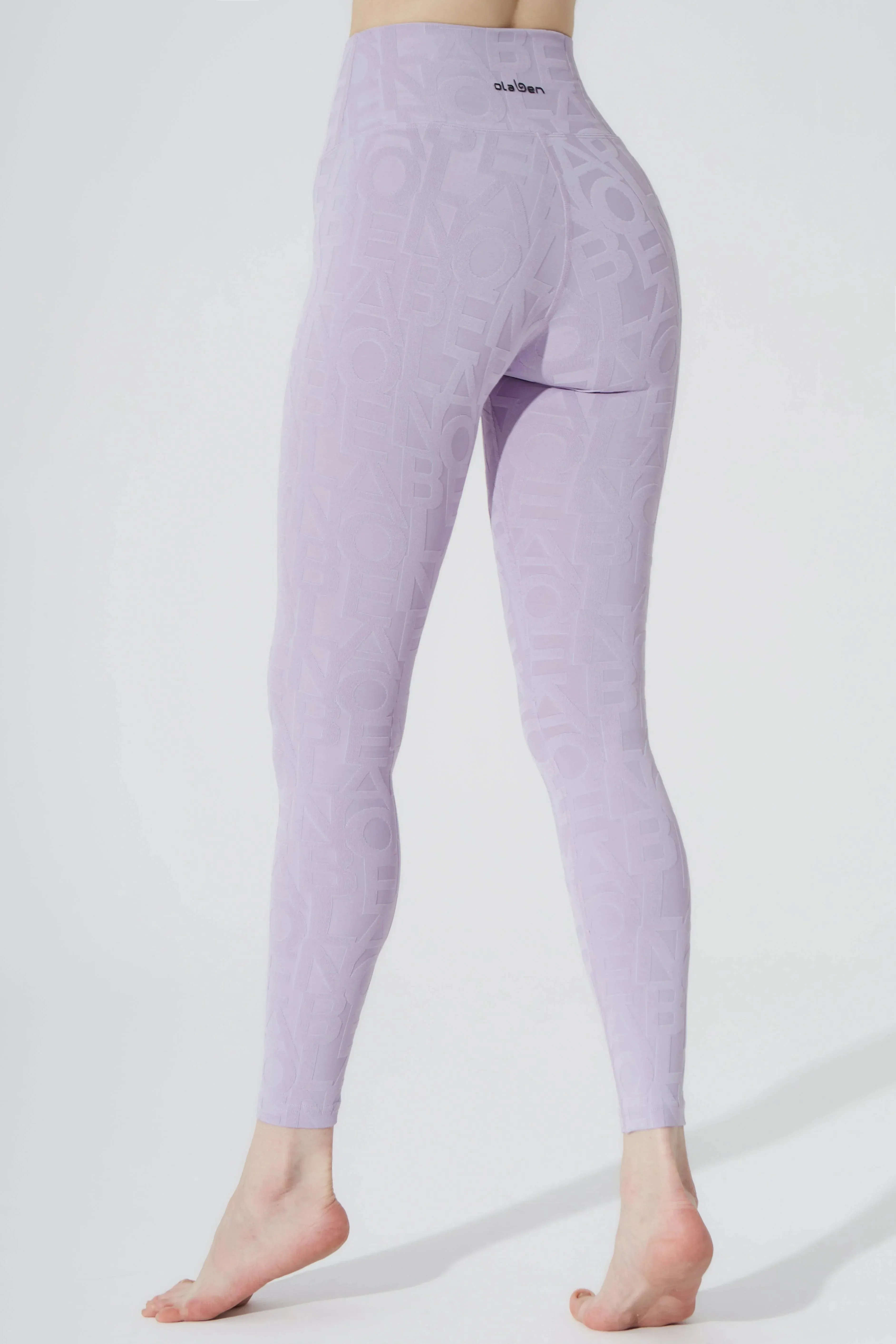 Classic Dese Fleur Legging 3D - Lavender