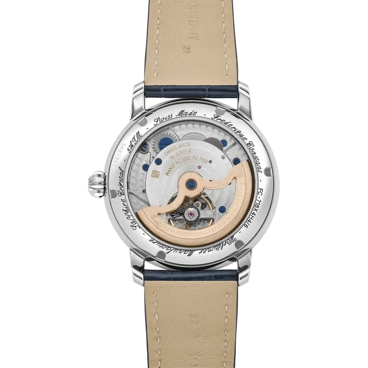 Classic World Timer Automatic Watch - Blue