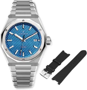Cronos L6028 Automatic Men's Watch - PT5000 Movement 39mm Sapphire Crystal 100M Water Resistant