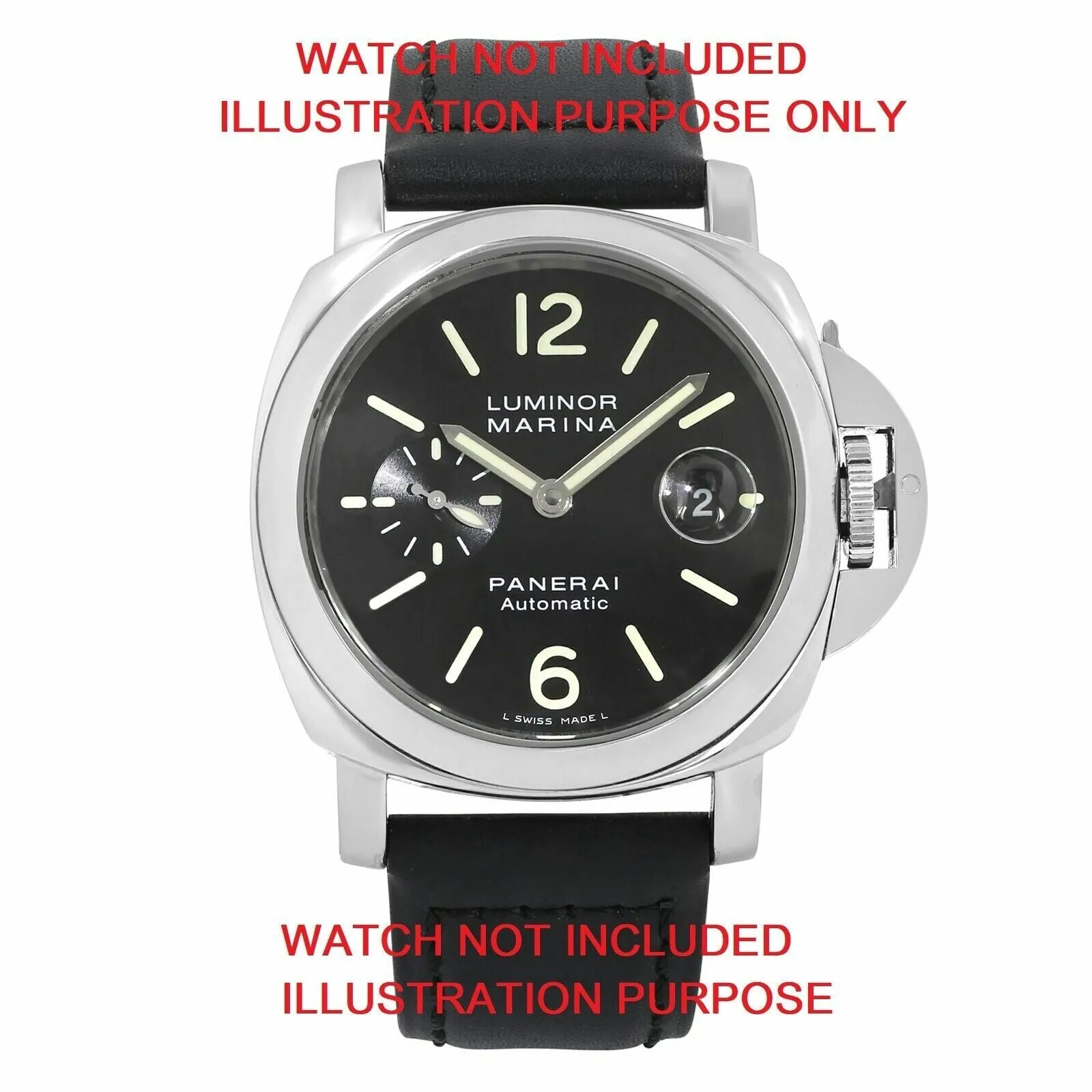 CROWN GUARD FOR PAM 001 OP 6834  PANERAI LUMINOR FIRENZE 1860 029 GMT POLISH