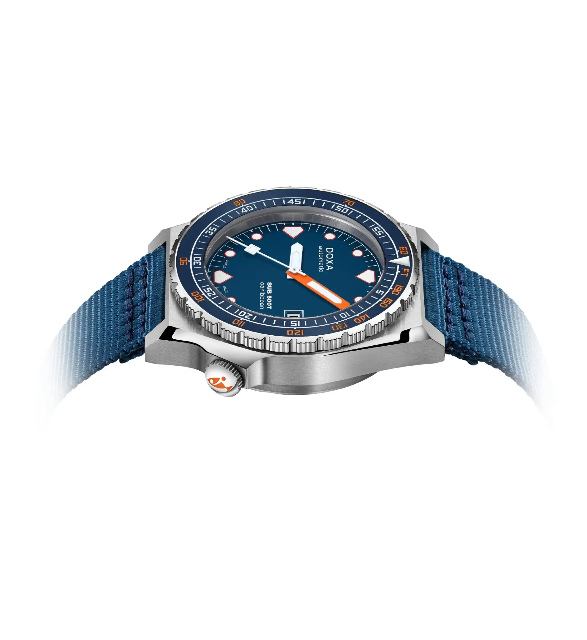 DOXA Sub 600T Caribbean Nato Ceramic - 862.10.201.32-N