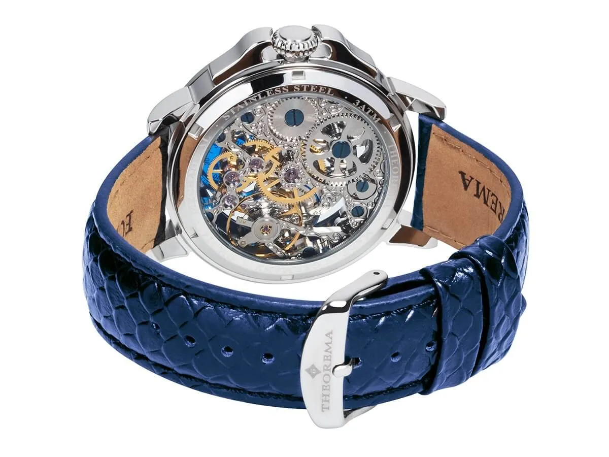 Dual-Time Buenos Aires Theorema - GM-114-11 | Silver | Made in Germany