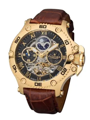 Dual-Time Hawaii Pionier GM-514-2 | Gold | Made in Germany