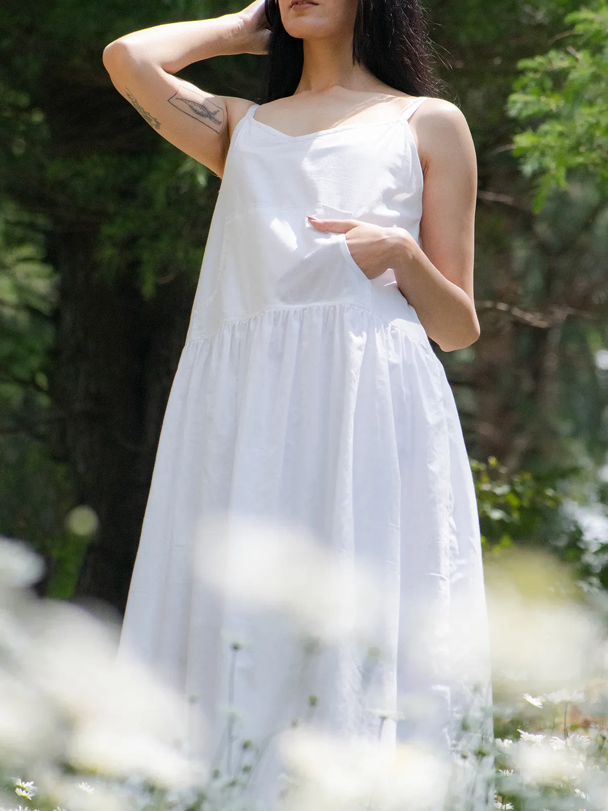 Ebba White Dress