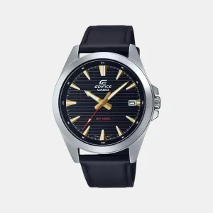 Edifice Men's Analog Leather Watch ED538 - EFV-140L-1AVUDF