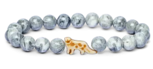 Fahlo Animal Tracking The Ascent Bracelet - Snow Leopard