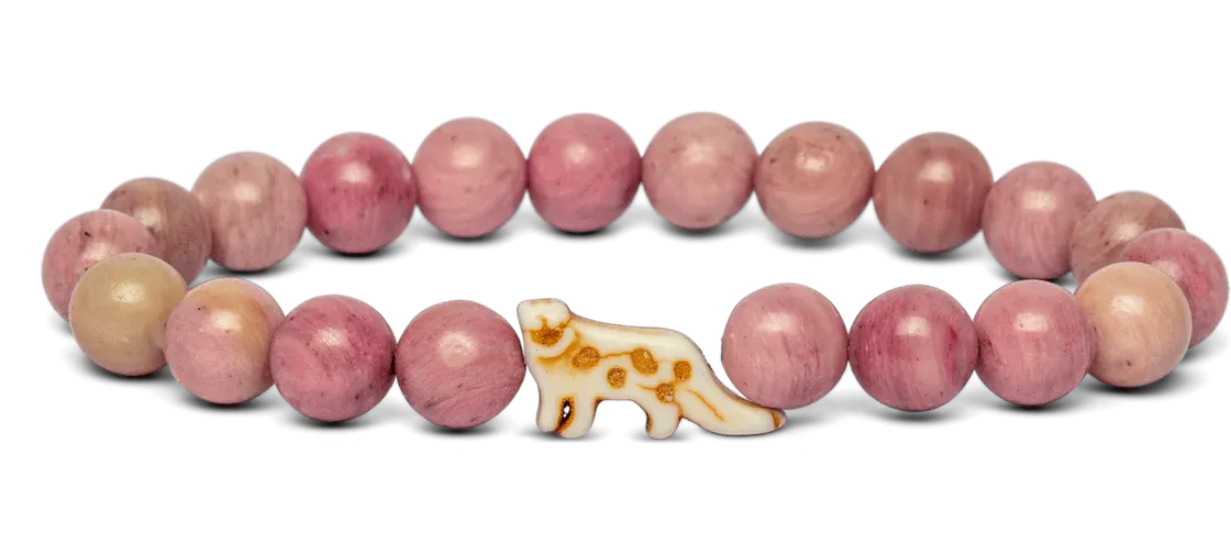 Fahlo Animal Tracking The Ascent Bracelet - Snow Leopard