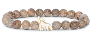 Fahlo Animal Tracking The Scout Bracelet - Wolf