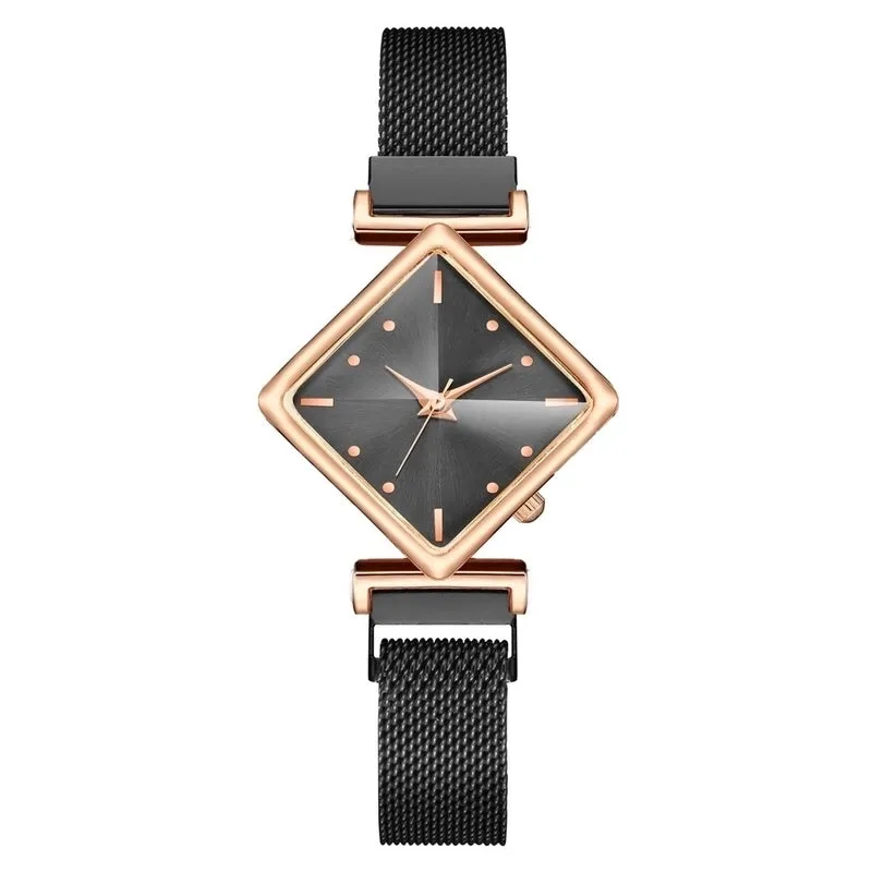 Fashion Ladies Watch Diamond Dial Hand Watch Simple Casual Fashion Quartz Watch Wholesale
