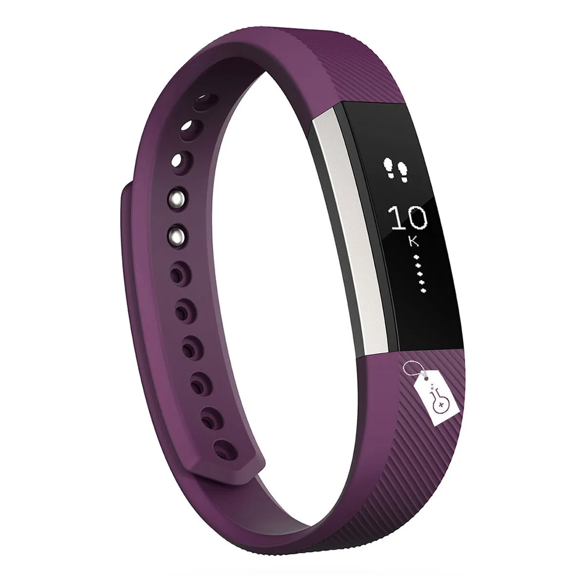 Fitbit Plum Alta Wireless Activity & Sleep Wristband (WITH LOGO)
