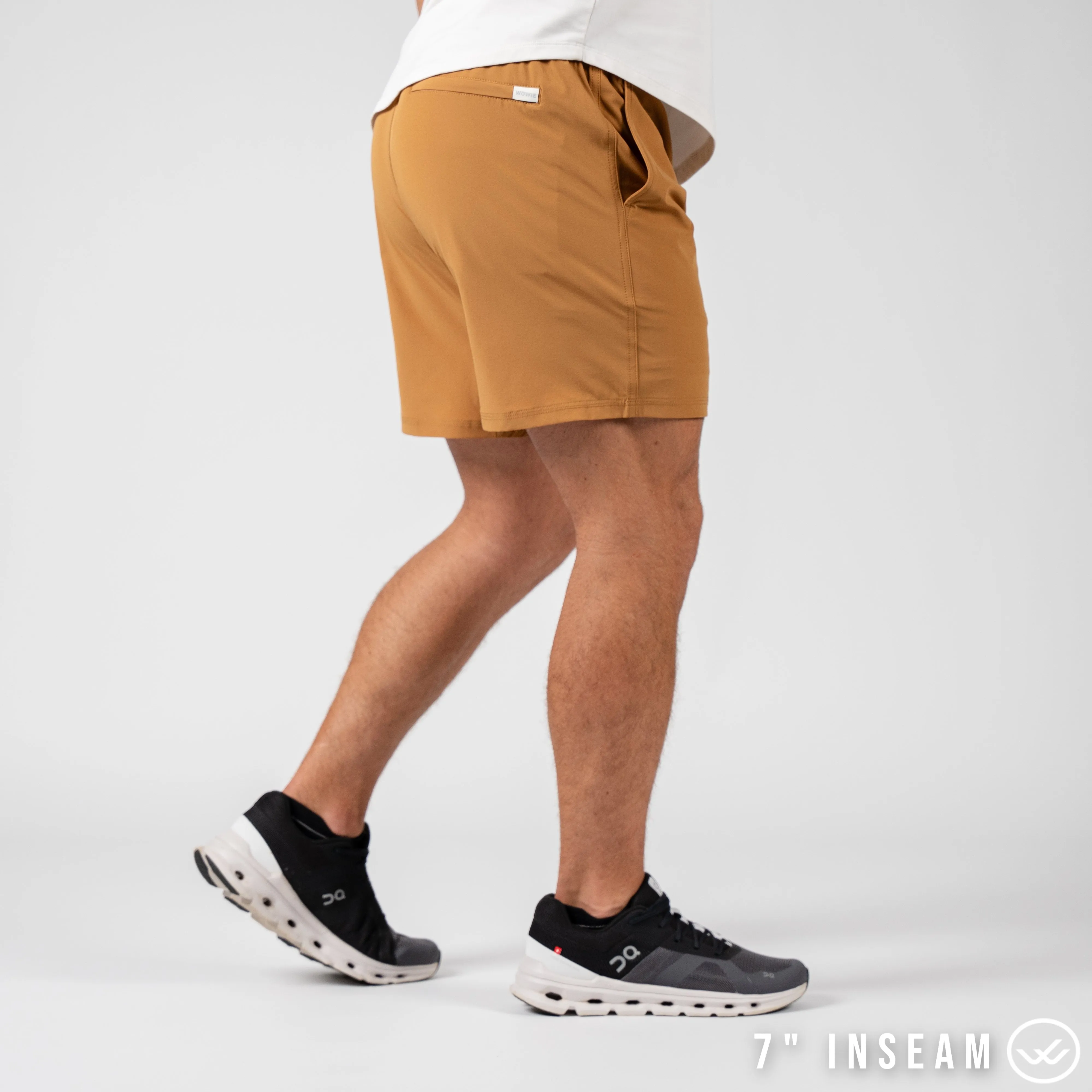 Flow 2.0 Mod Short (Athletic) - Turmeric 5.5" & 7" - Linerless