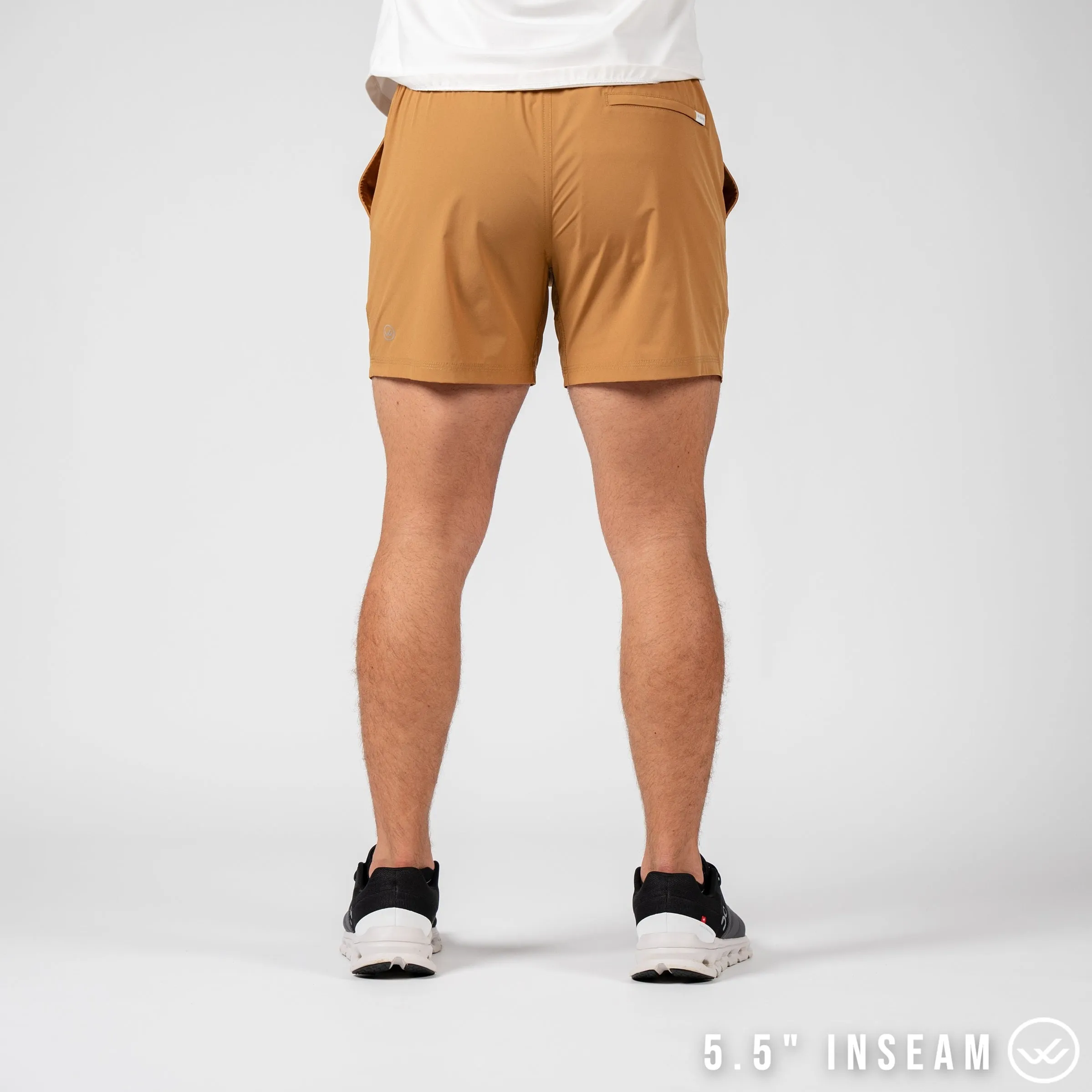 Flow 2.0 Mod Short (Athletic) - Turmeric 5.5" & 7" - Linerless