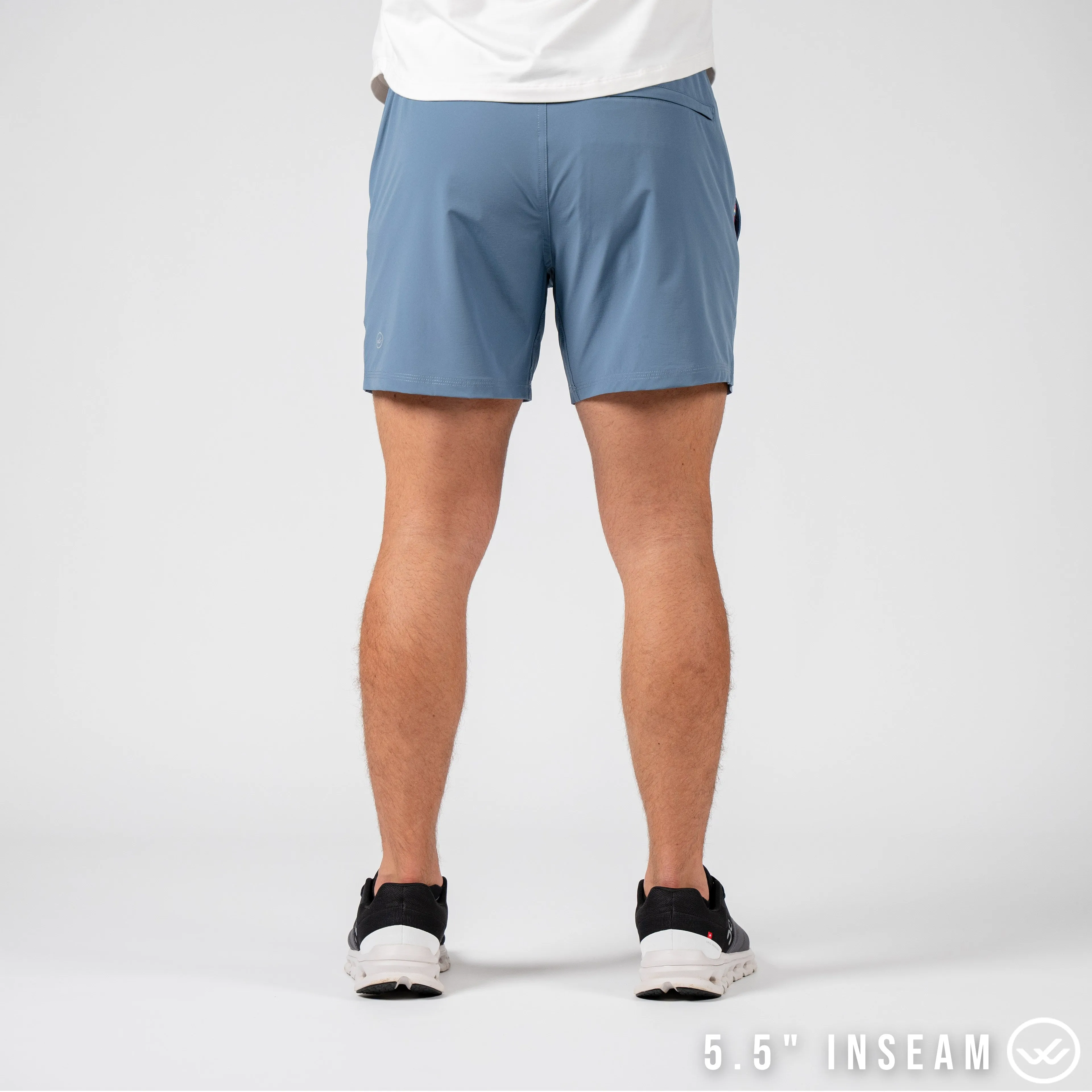 Flow 2.0 Short (Athletic) - Chalk 5.5" & 7" - Linerless