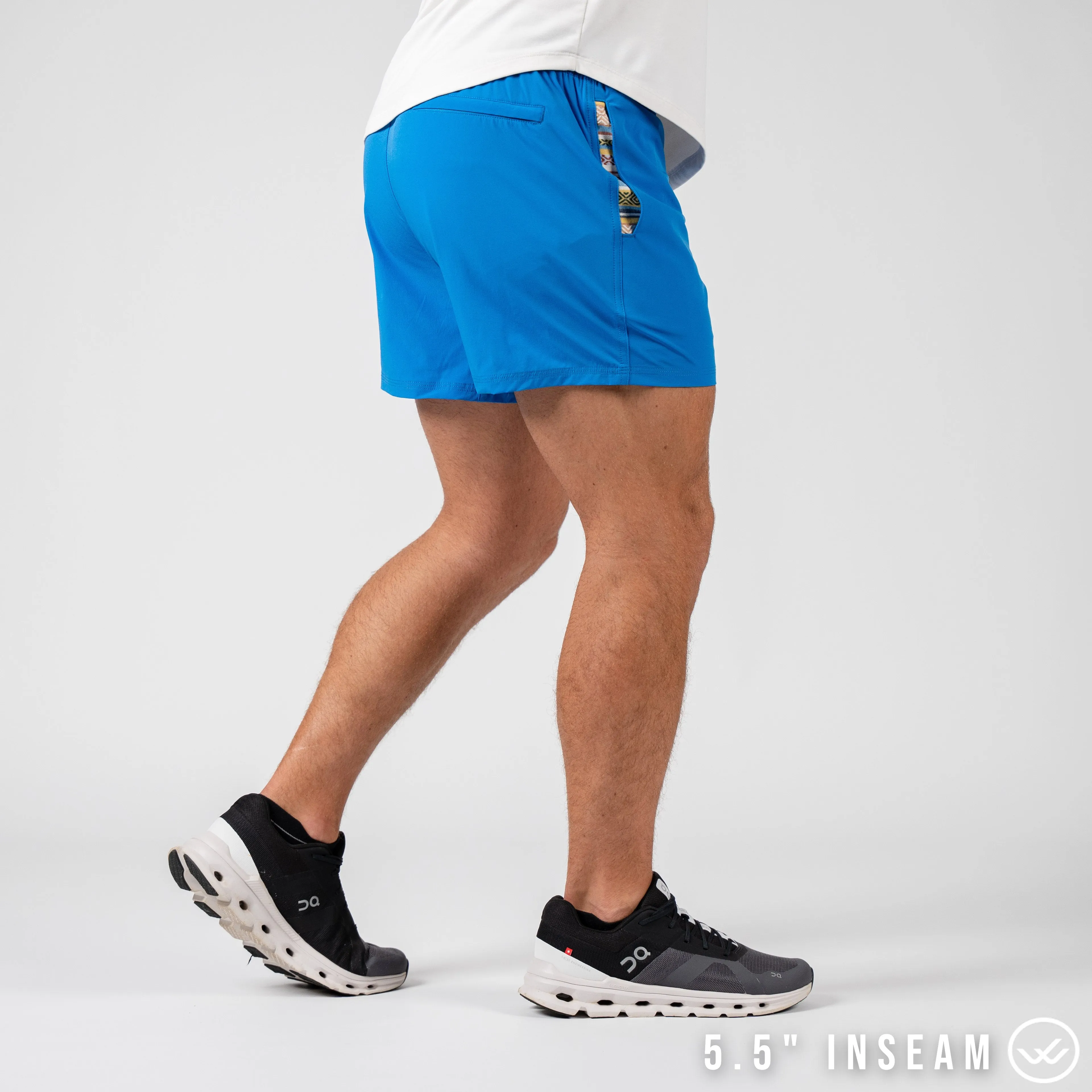 Flow 2.0 Short (Athletic) - Cobalt Blue 5.5" & 7"