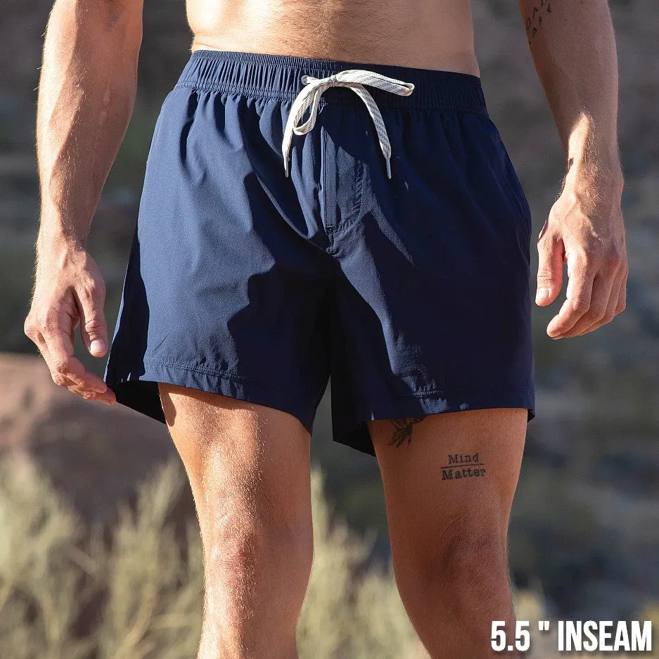 Flow Short (Athletic) - Adriatic 5.5" & 7" - Linerless