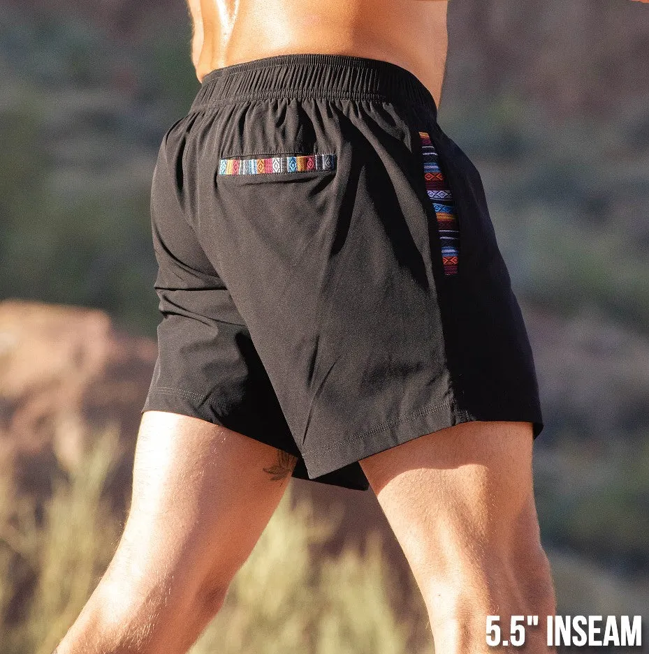 Flow Short (Athletic) - Jet 5.5" & 7" - Linerless