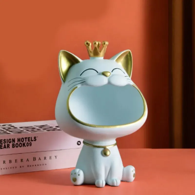 'Fortune Meow Majesty' Key Tray