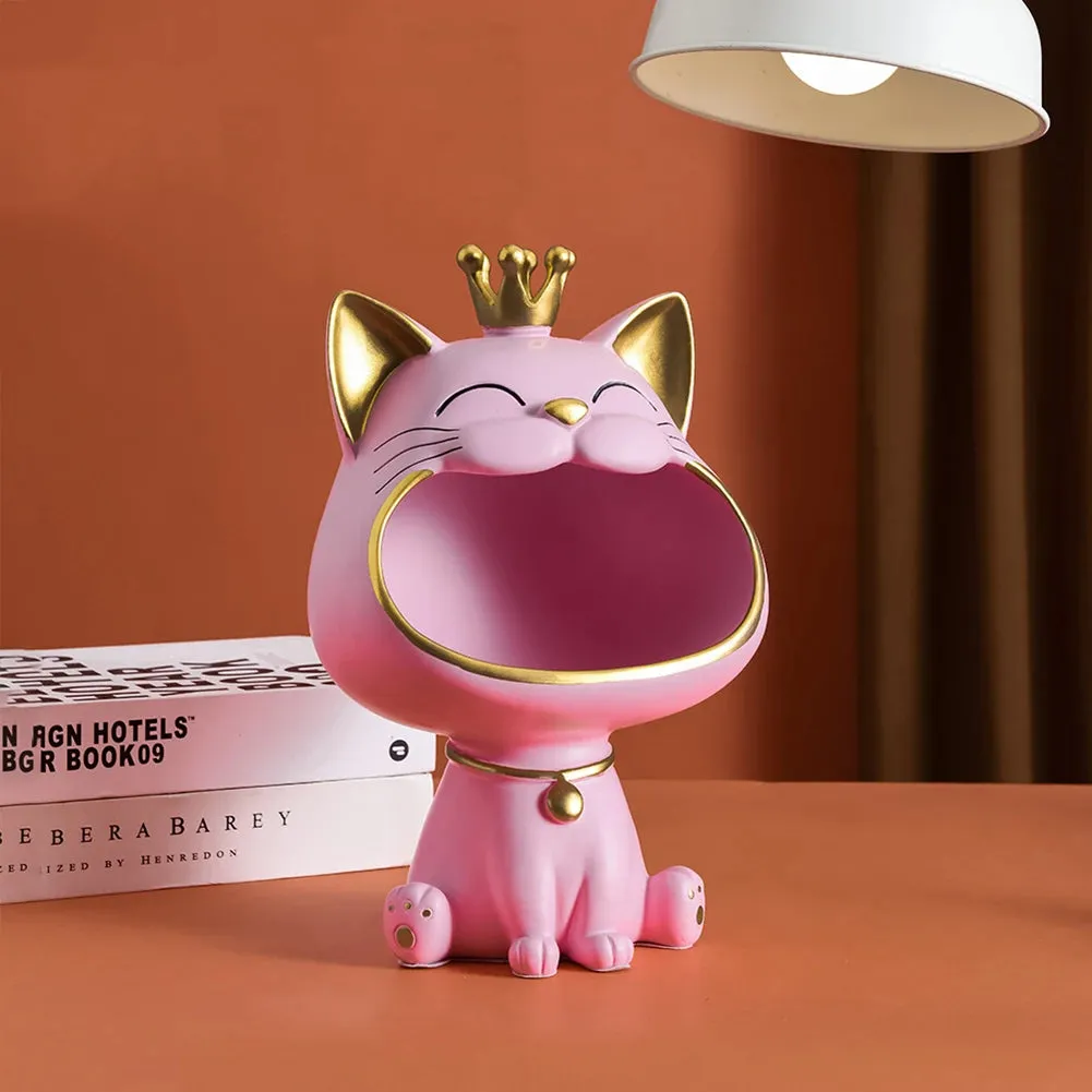 'Fortune Meow Majesty' Key Tray