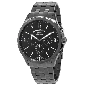 Fossil Chronograph Quartz Black Dial Men's Watch FS5606