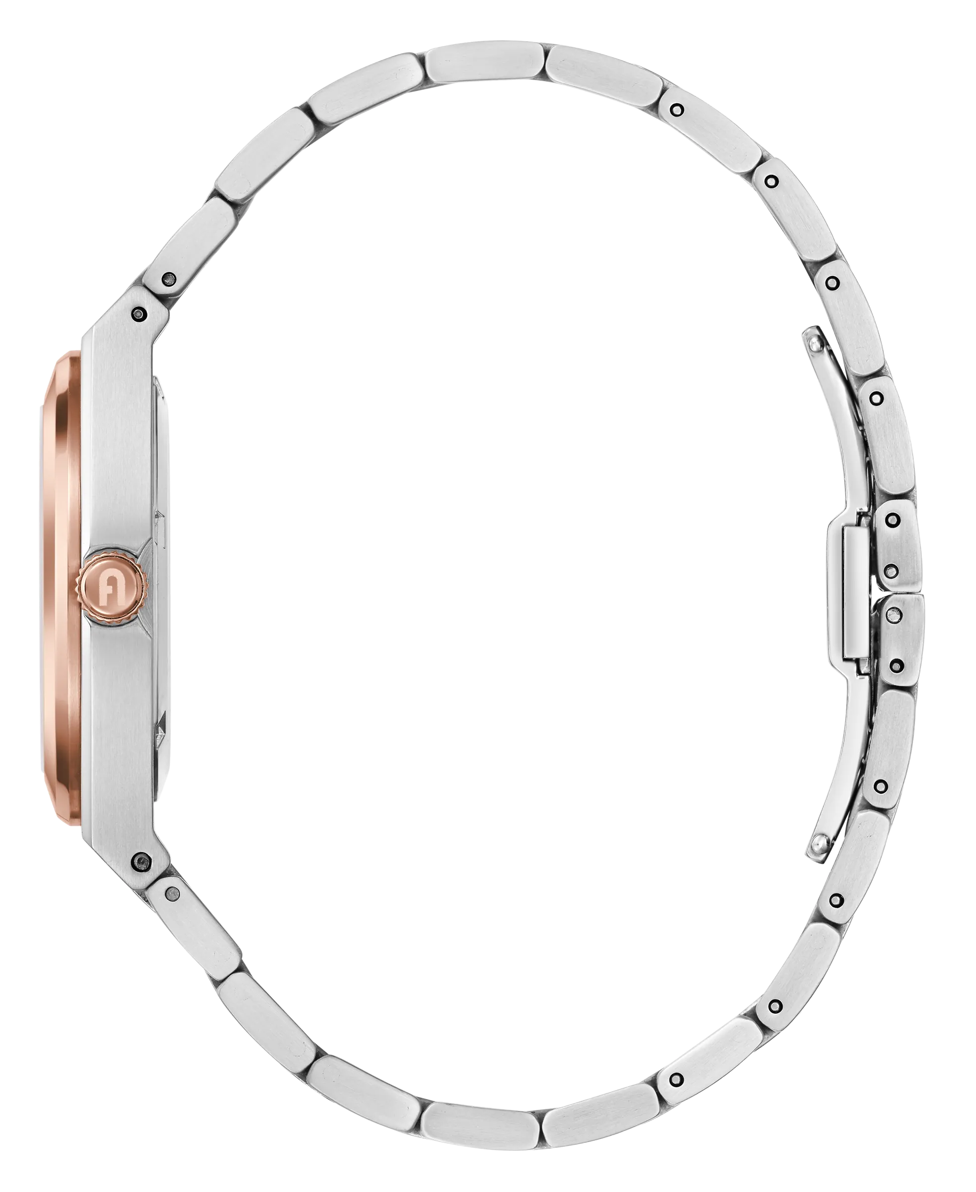 Furla - Tempo Mini Rose Gold/Silver Bracelet Watch