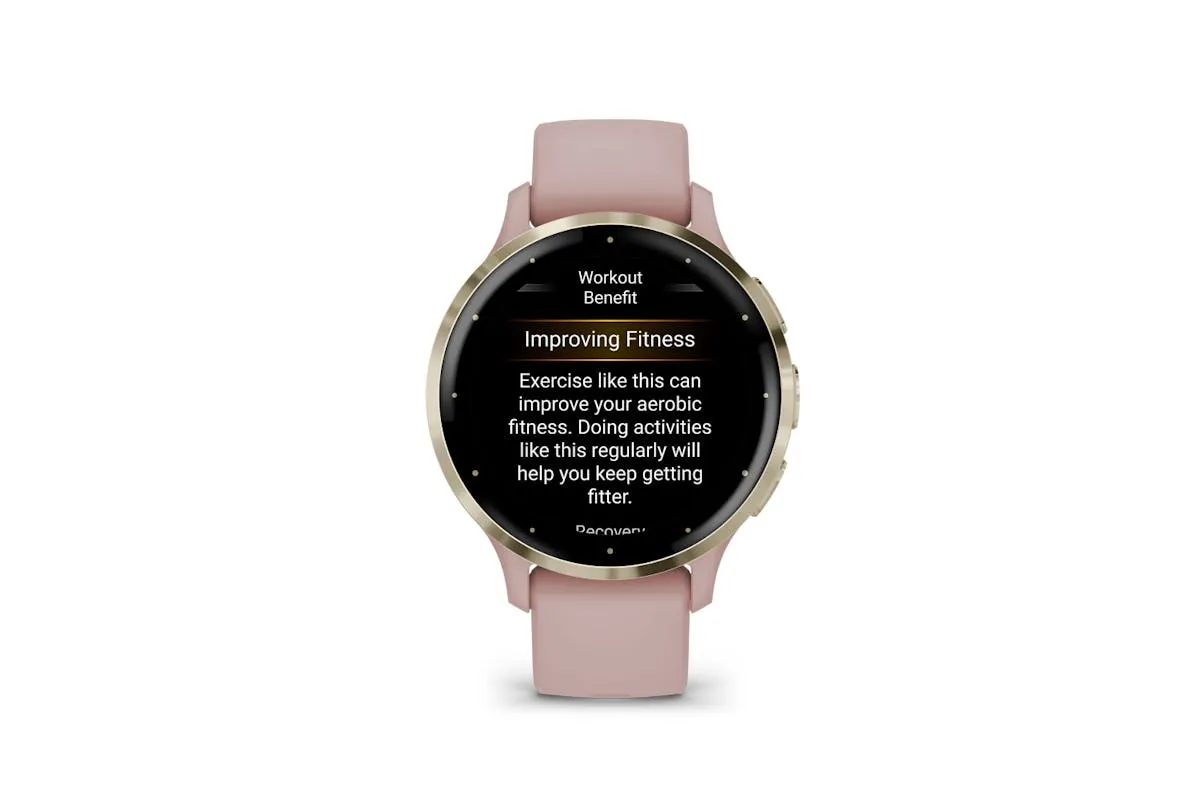 Garmin Venu 3S | Gold/Dust Rose