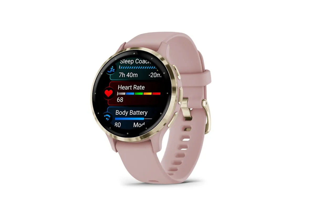 Garmin Venu 3S | Gold/Dust Rose