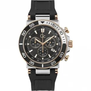 GC Gents One Sport Silver & Rose Gold Watch Z14005G2MF