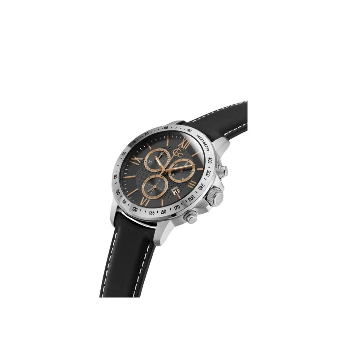 GC Men Black Dial 44 mm Analog Watch- Y91001G2MF