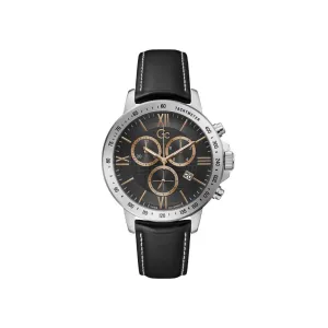 GC Men Black Dial 44 mm Analog Watch- Y91001G2MF