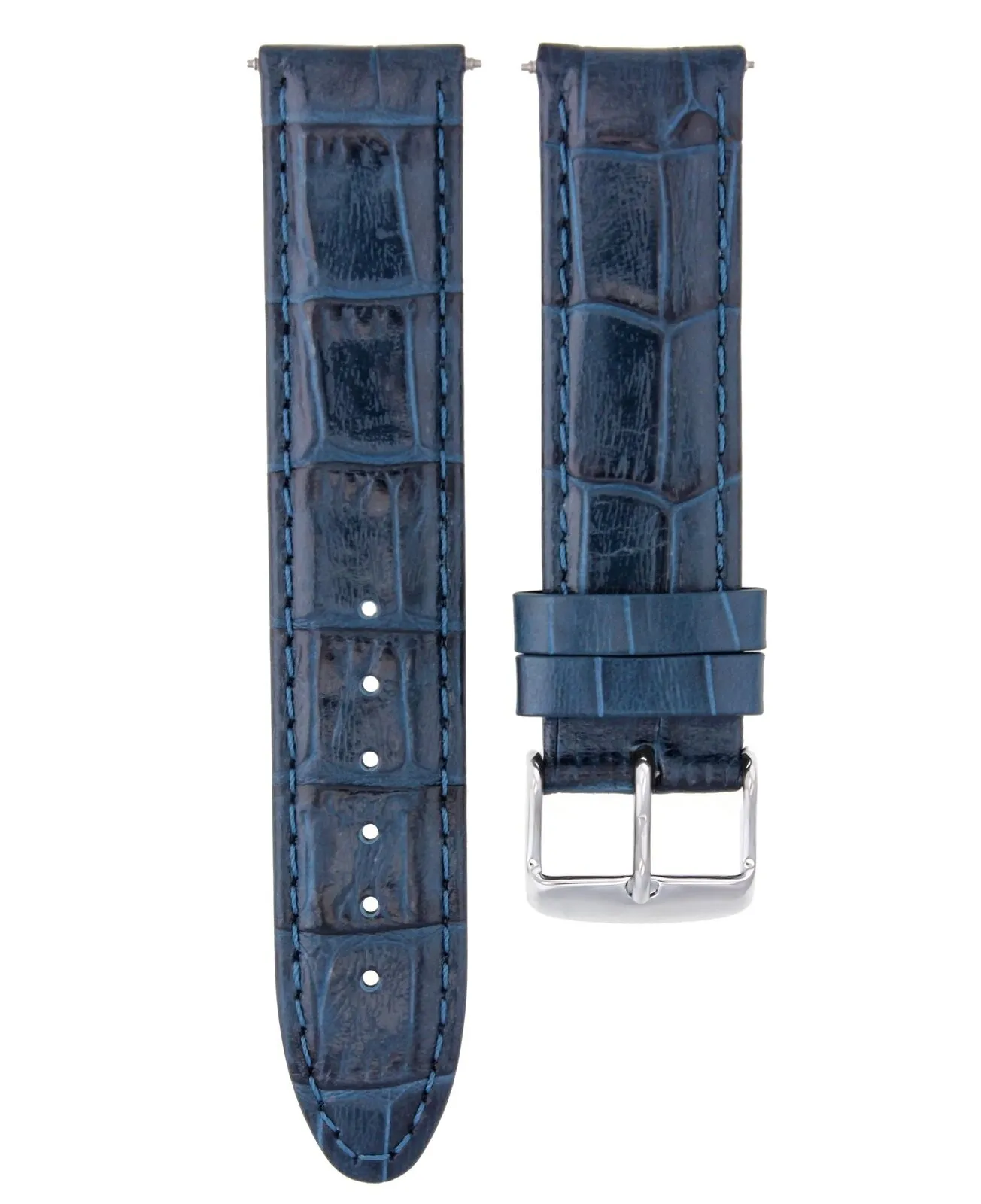 GENUINE LEATHER WATCH BAND STRAP FOR OMEGA WATCH 22 - MM