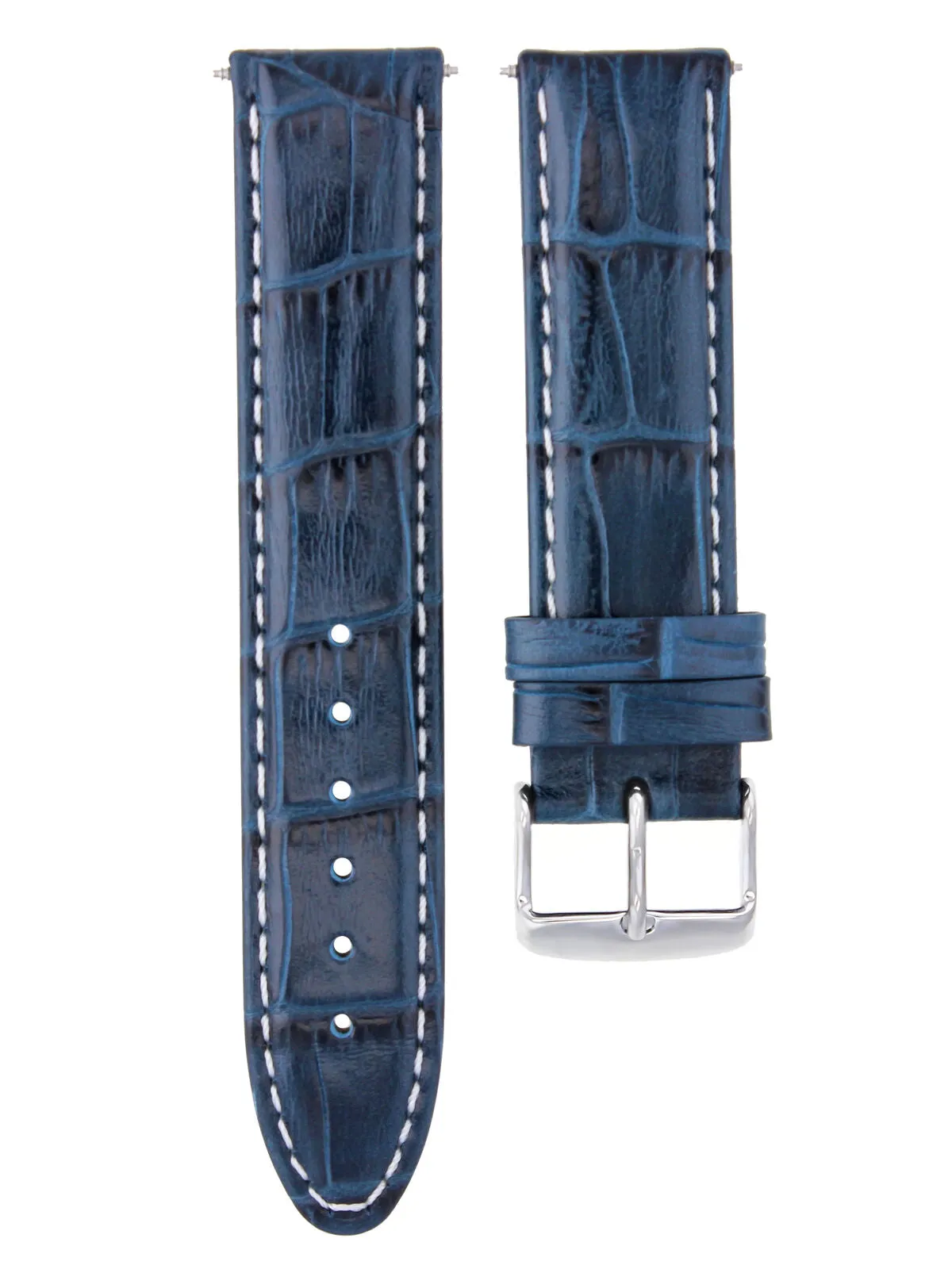 GENUINE LEATHER WATCH BAND STRAP FOR OMEGA WATCH 22 - MM