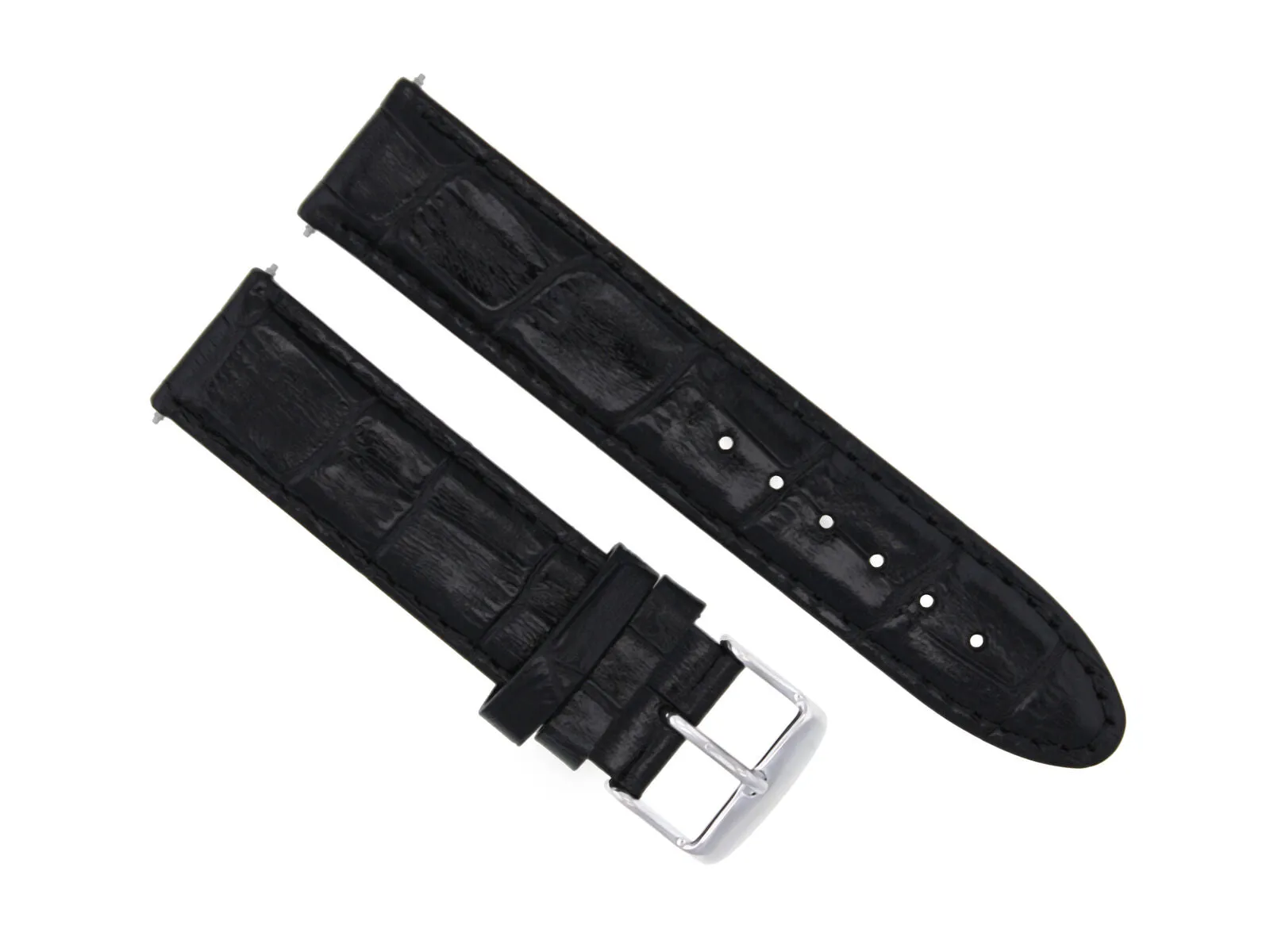 GENUINE LEATHER WATCH BAND STRAP FOR TUDOR WATCH - 22 MM