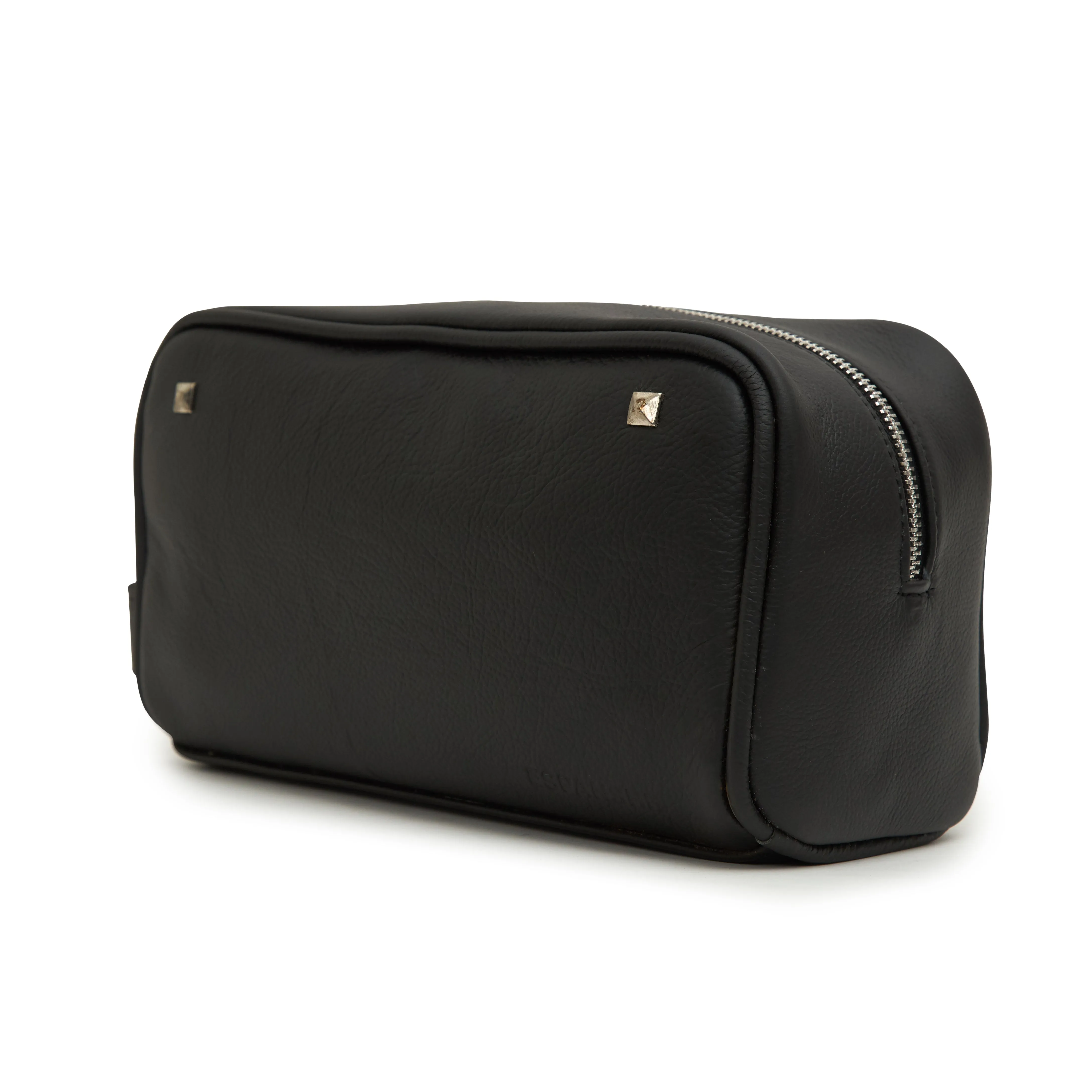 Godfrey - Minimalistic Leather Bag - Black