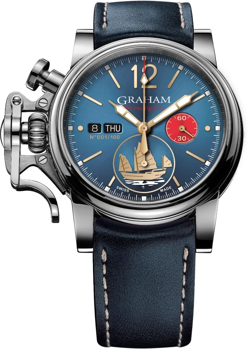 Graham Chronofighter Vintage Golden Junk Limited Edition
