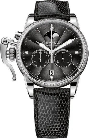 Graham Watch Chronofighter 1695 Lady Moon Diamond