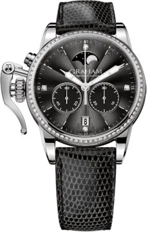 Graham Watch Chronofighter 1695 Lady Moon Diamond