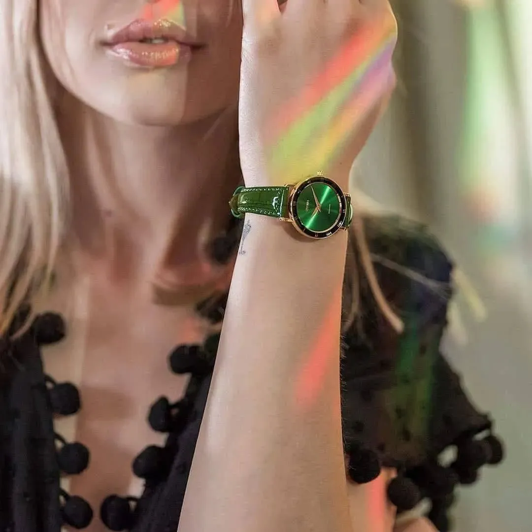Green Roma Swiss Ladies Watch J2.273.M