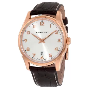 Hamilton Jazzmaster Thinline Silver Dial Men's Watch H38541513