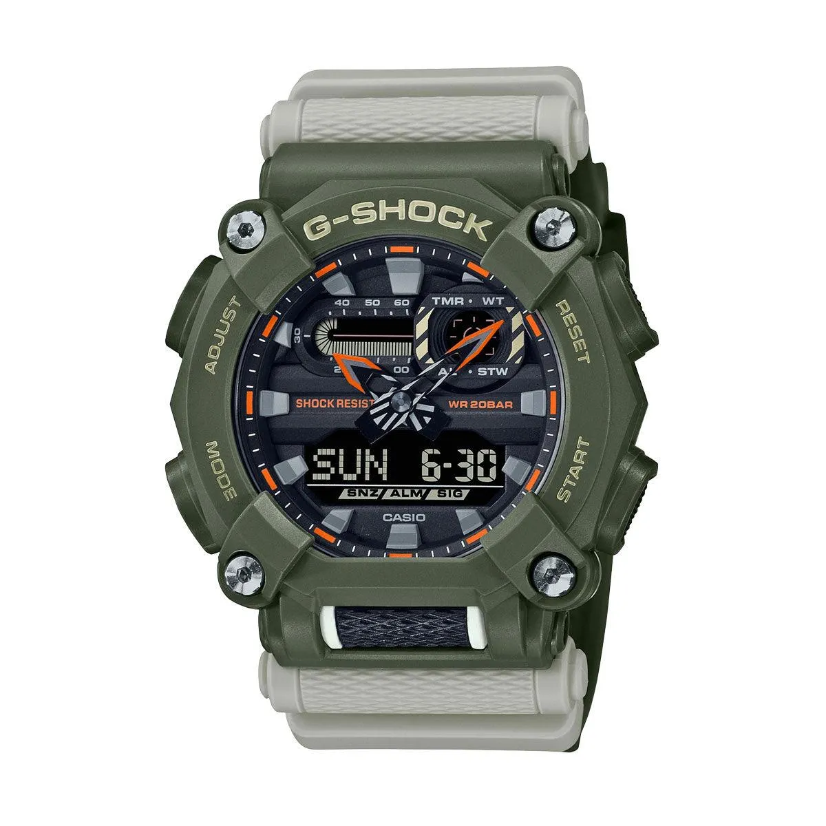 Hidden Coast Series - Green & Khaki - GA900HC-3A