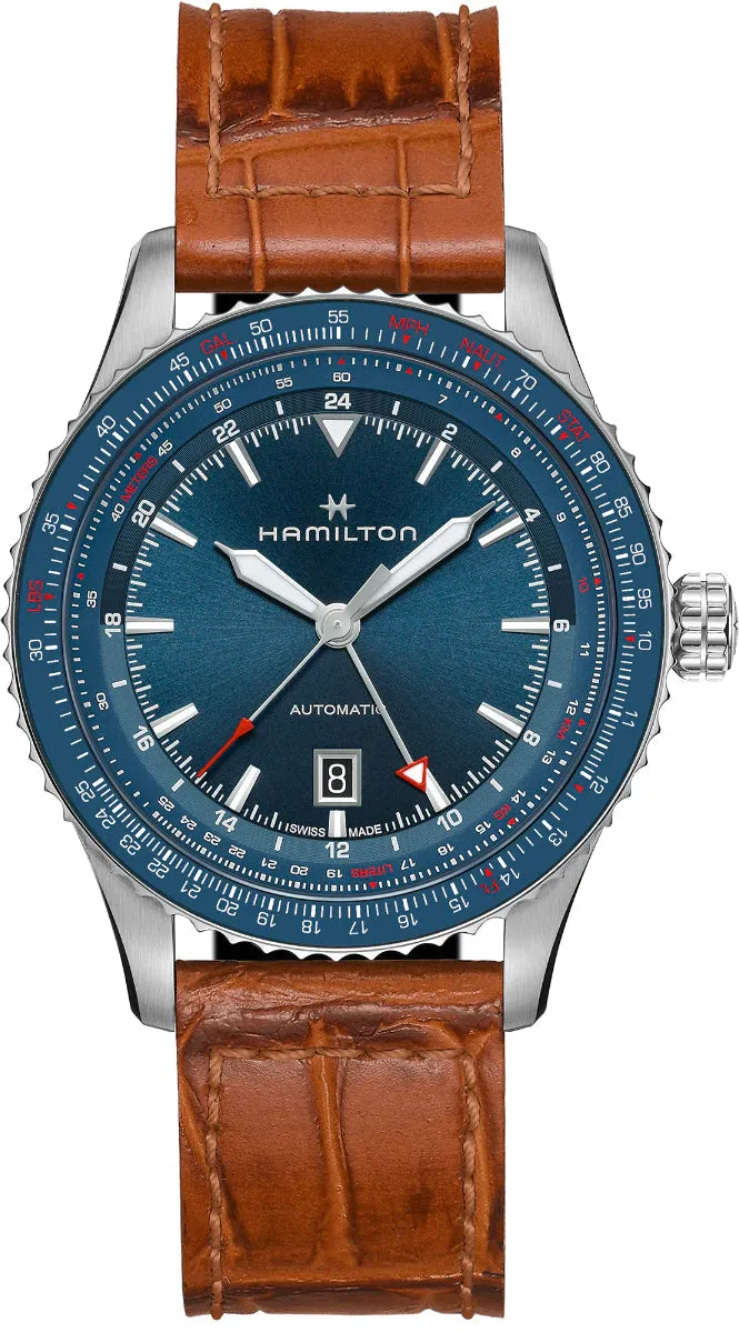 HML Watch Khaki Aviation Converter Auto GMT